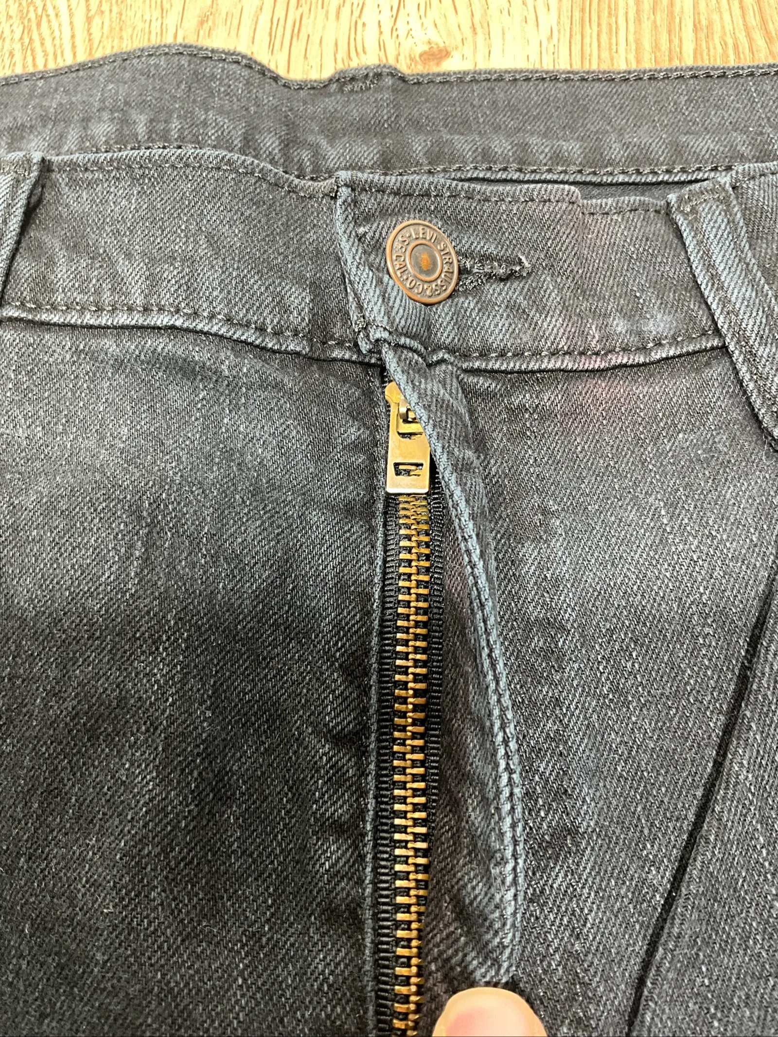 Levi's 511 Slim W36 L29 Casual jean 99% Katoen Zwart Gebleekte lvh 141 – photo 5
